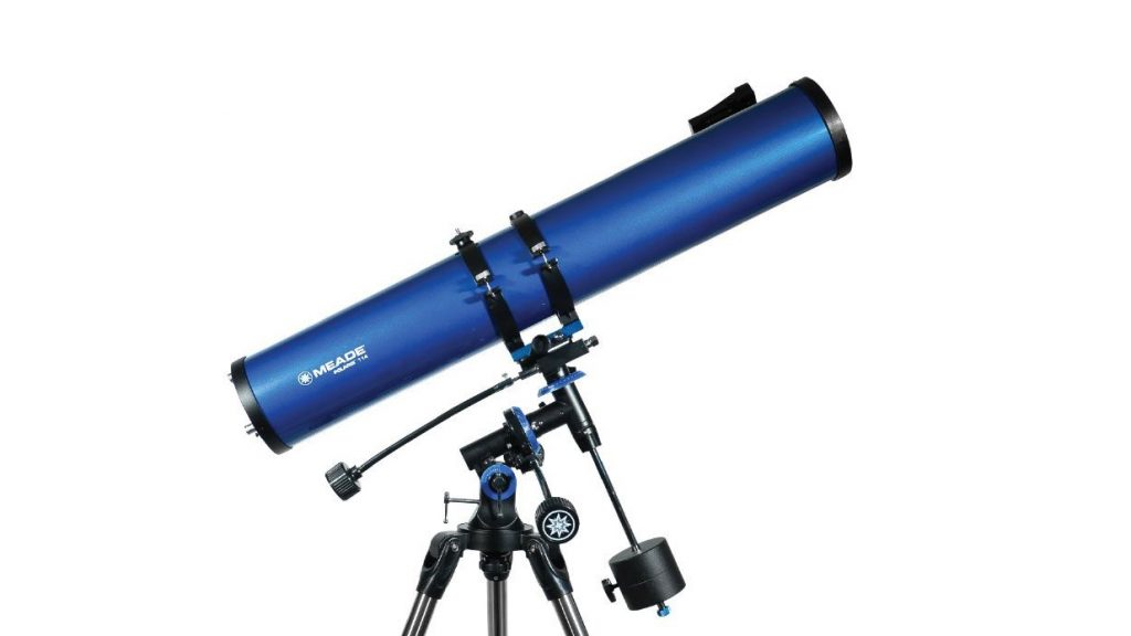 Perfect for Beginners MEADE Astronomical Polaris 114 EQ Reflector Telescope Kit with Accessories