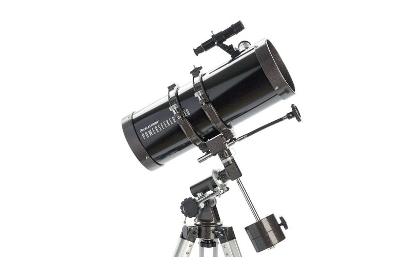 Telescopio Celestron-Powerseeker 127EQ-Manual alemán telescopio Ecuatorial.. 